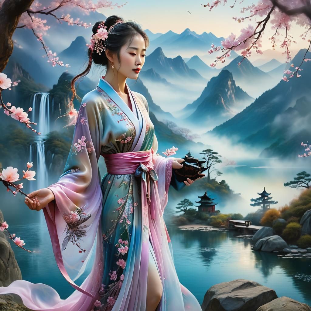 Chinese Woman Ethereal