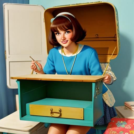 1960s Teenager and Hope Chest