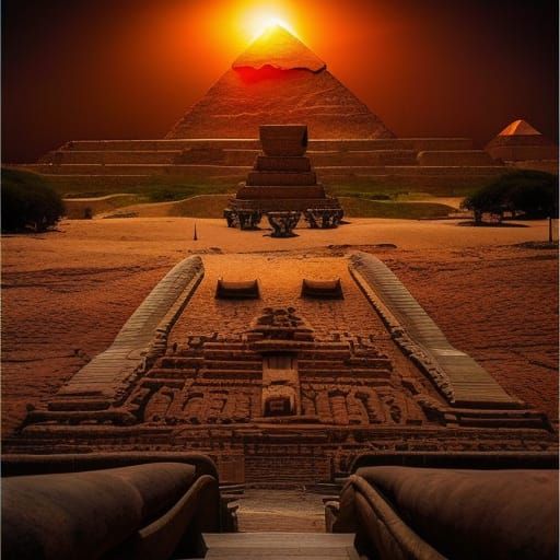 Amun-Ra Hybrid Woman in Scarab Network