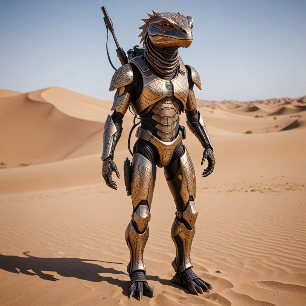 Ancient Warrior Emerges from the Desert Sands