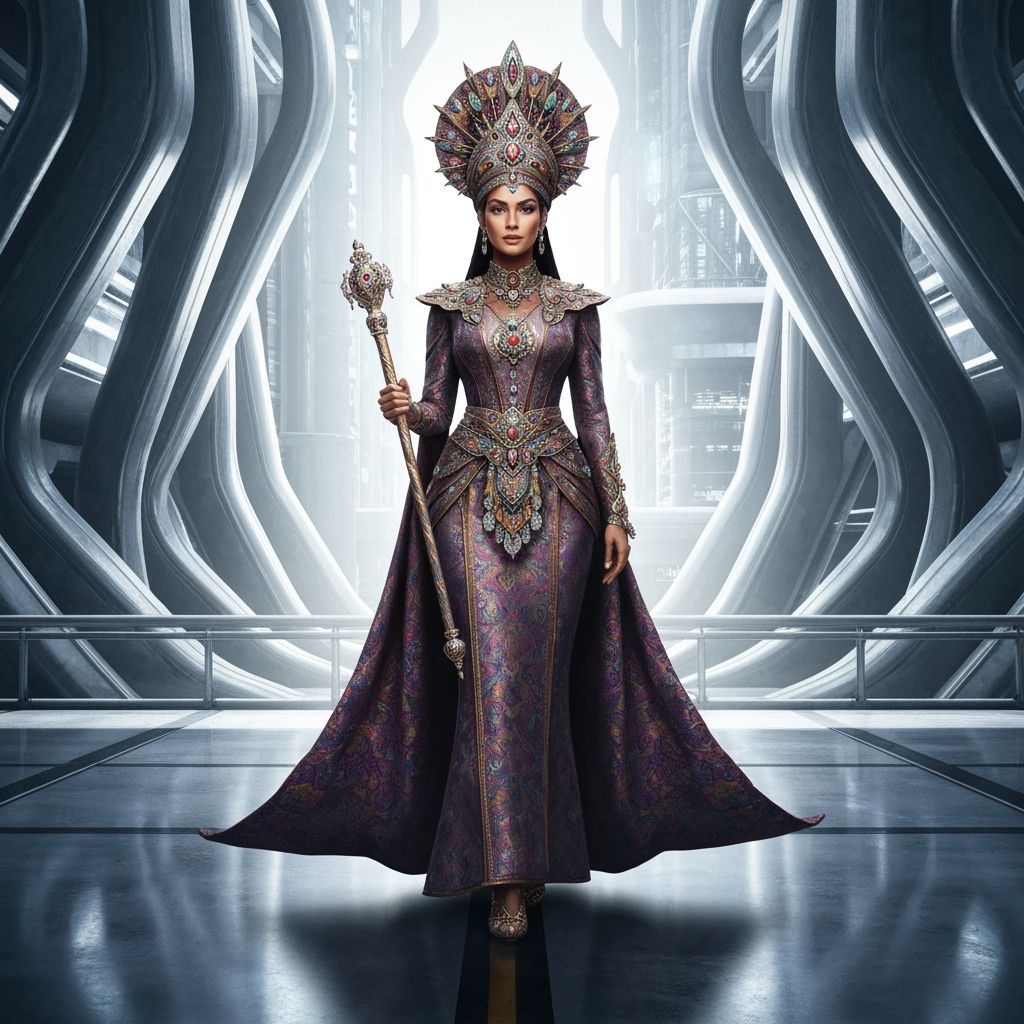 Aziza: Golden Figure of Wisdom and Patience