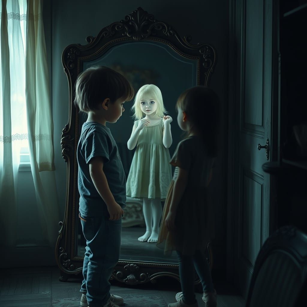 Whispering Ghosts in Faded Innocence