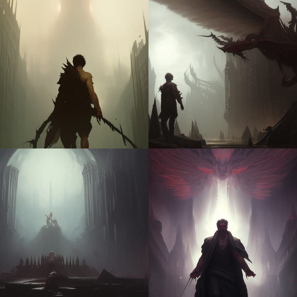 Man of Perdition: Dark Fantasy Concept Art