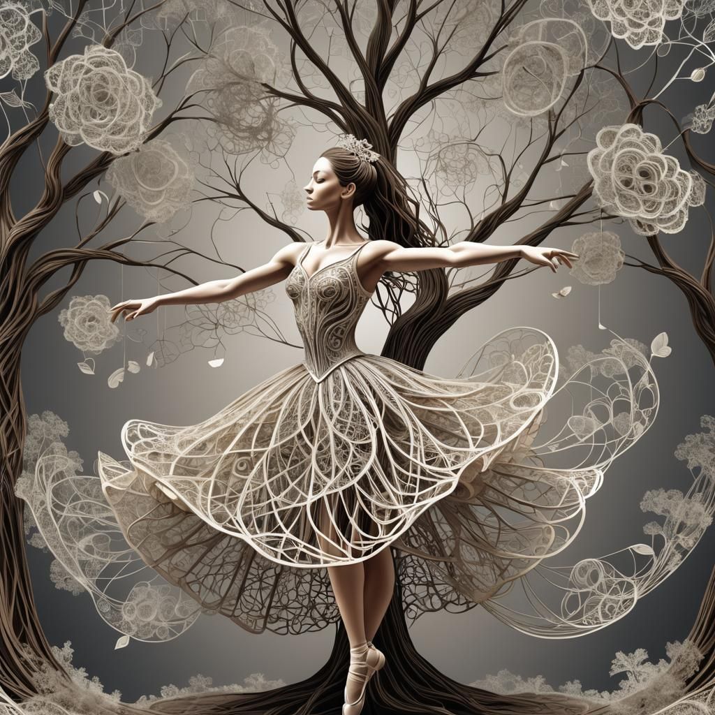 Ballerina of Strings in String City