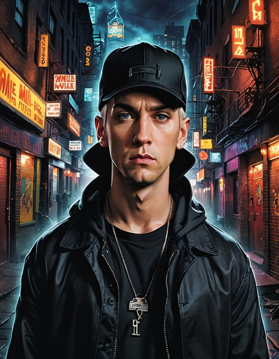 9 Mile: Eminem as Houdini in a Dark Urban Setting