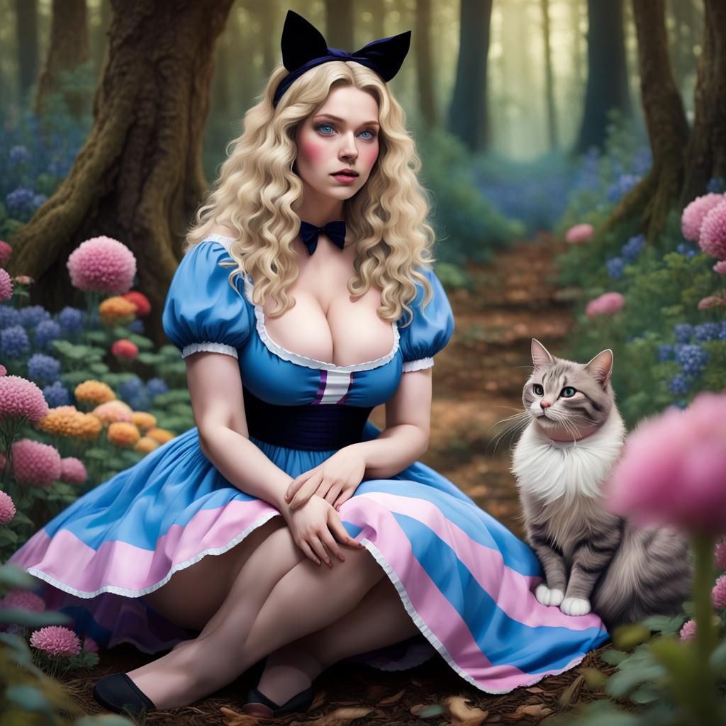 Curvy Alice in Wonderland 3
