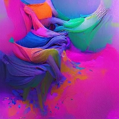 Abstract AI-Generated Color Image