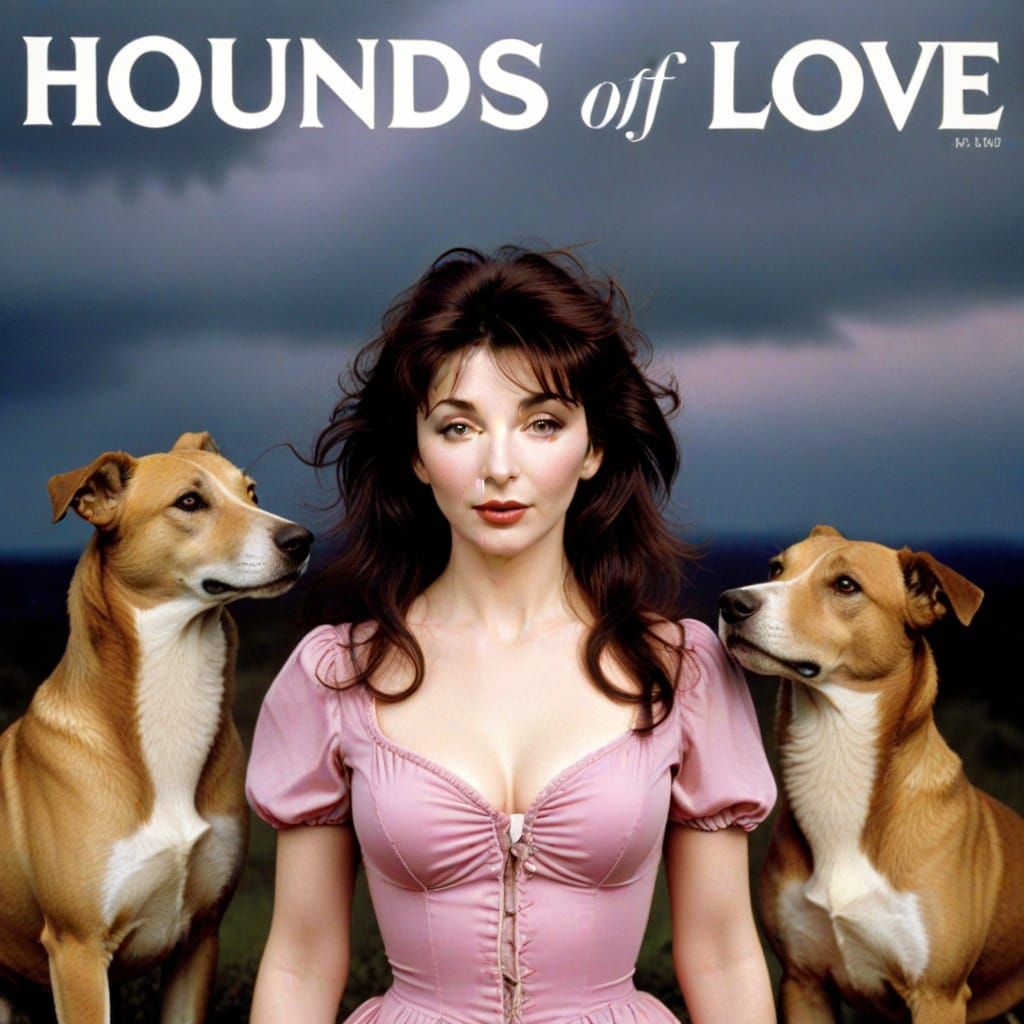 Kate Bush Hounds of Love Album Cover