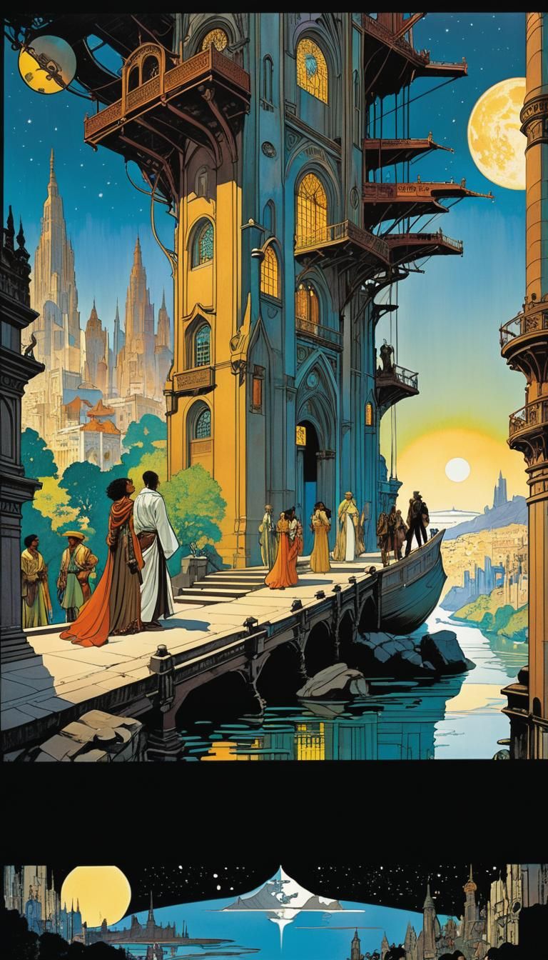 Hopepunk BLVD: A Bohemian Comic Book Adventure