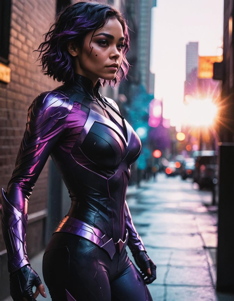 Vigilante Superhero with Magic Energy, Clone Wars Style