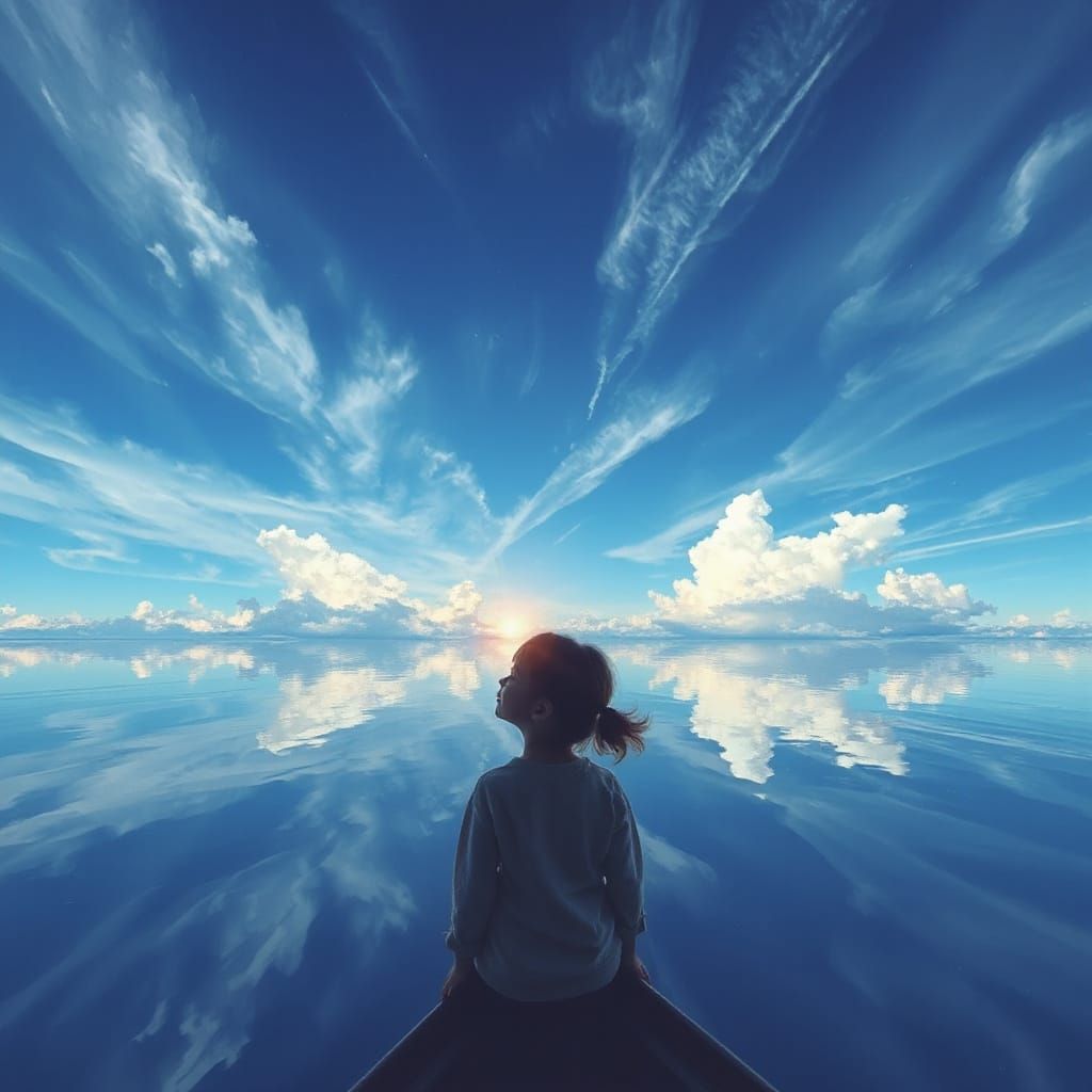 Oh, mirror in the sky, what is love?
Can the child within my...