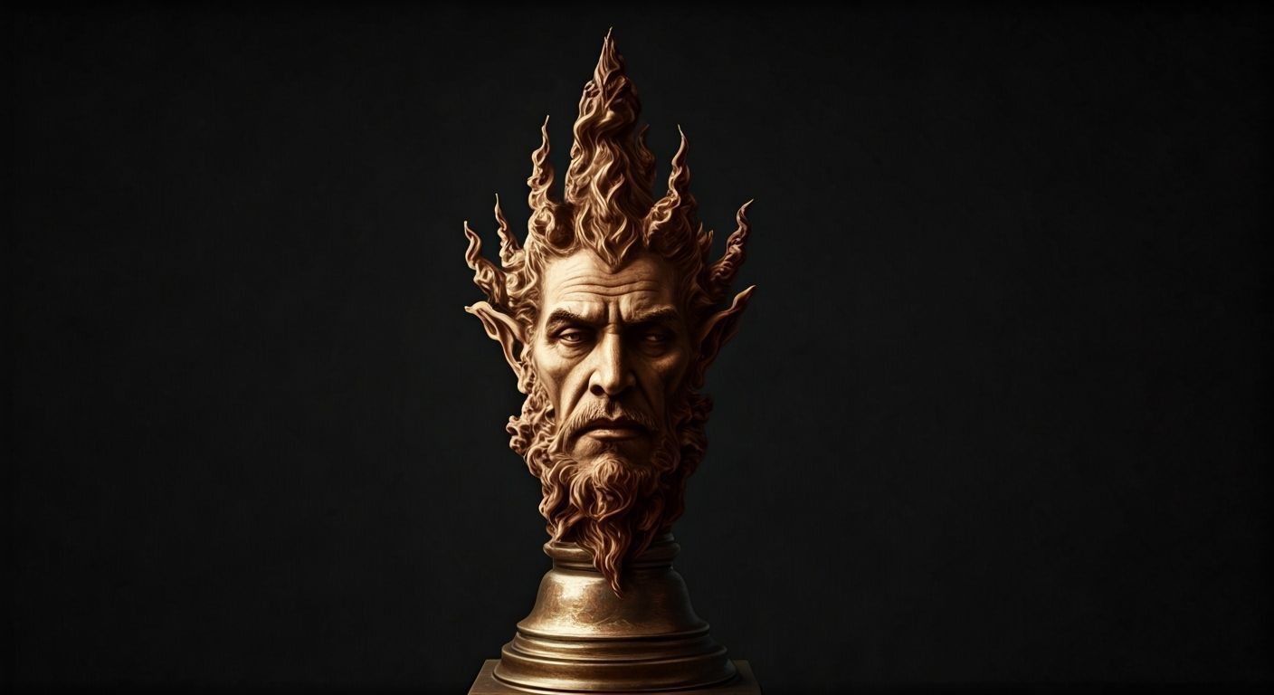 Offering to Moloch: Ultra Realistic Masterpiece