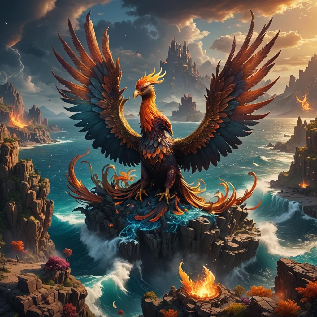 Phoenix Rising: Fantasy Concept Art in Unreal Engine