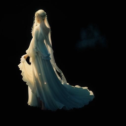 Ethereal Pastel Vortex in Watercolor Style