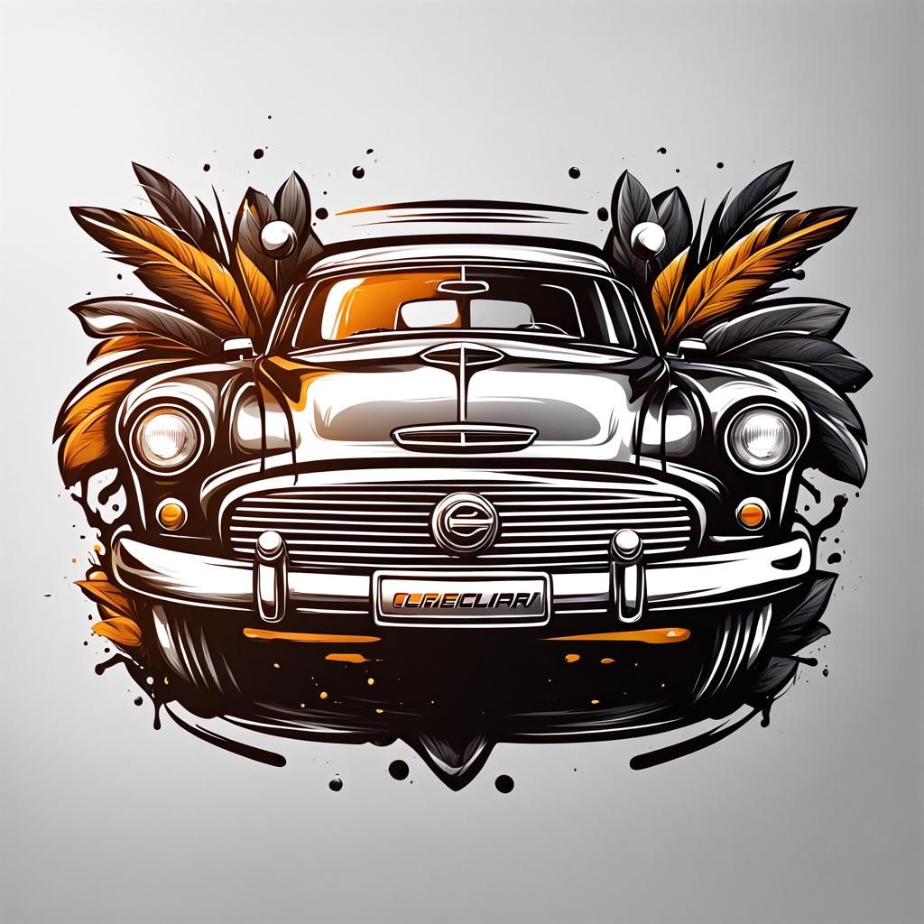 Sketch Logo for Car and Furniture Cleaning Business