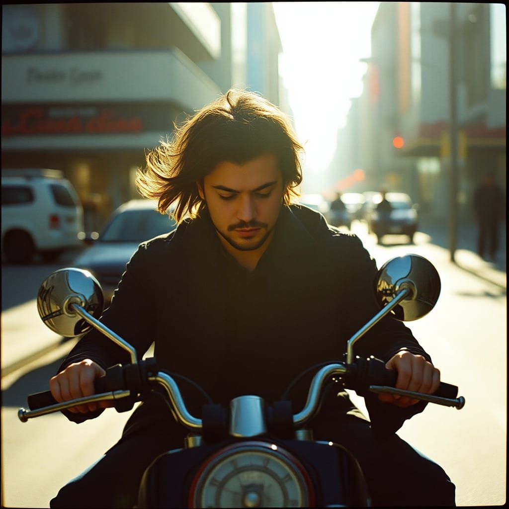 Ethereal Film Still Captured in Cinematic Style