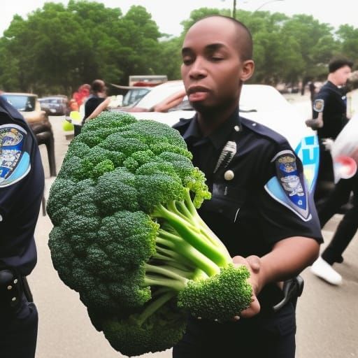 Police confiscate broccoli