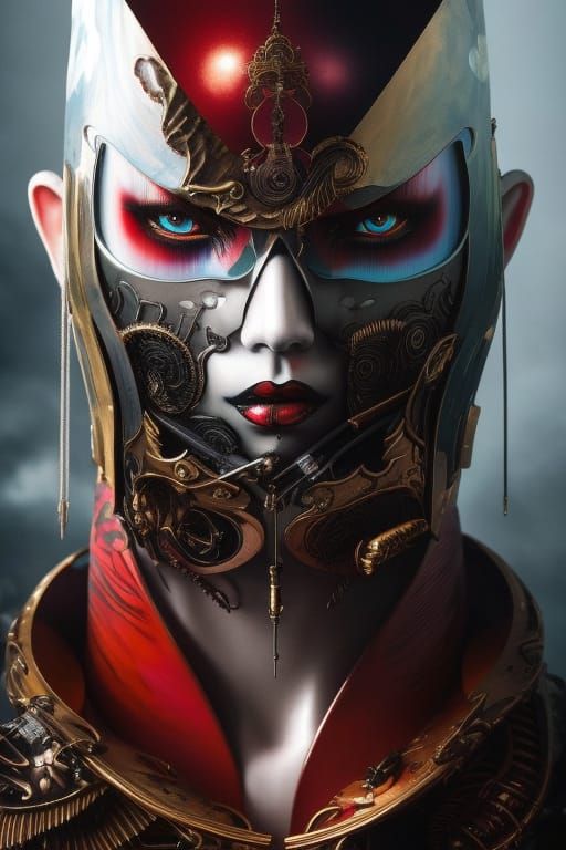 Nightmare Personified: A Dark and Detailed Masterpiece