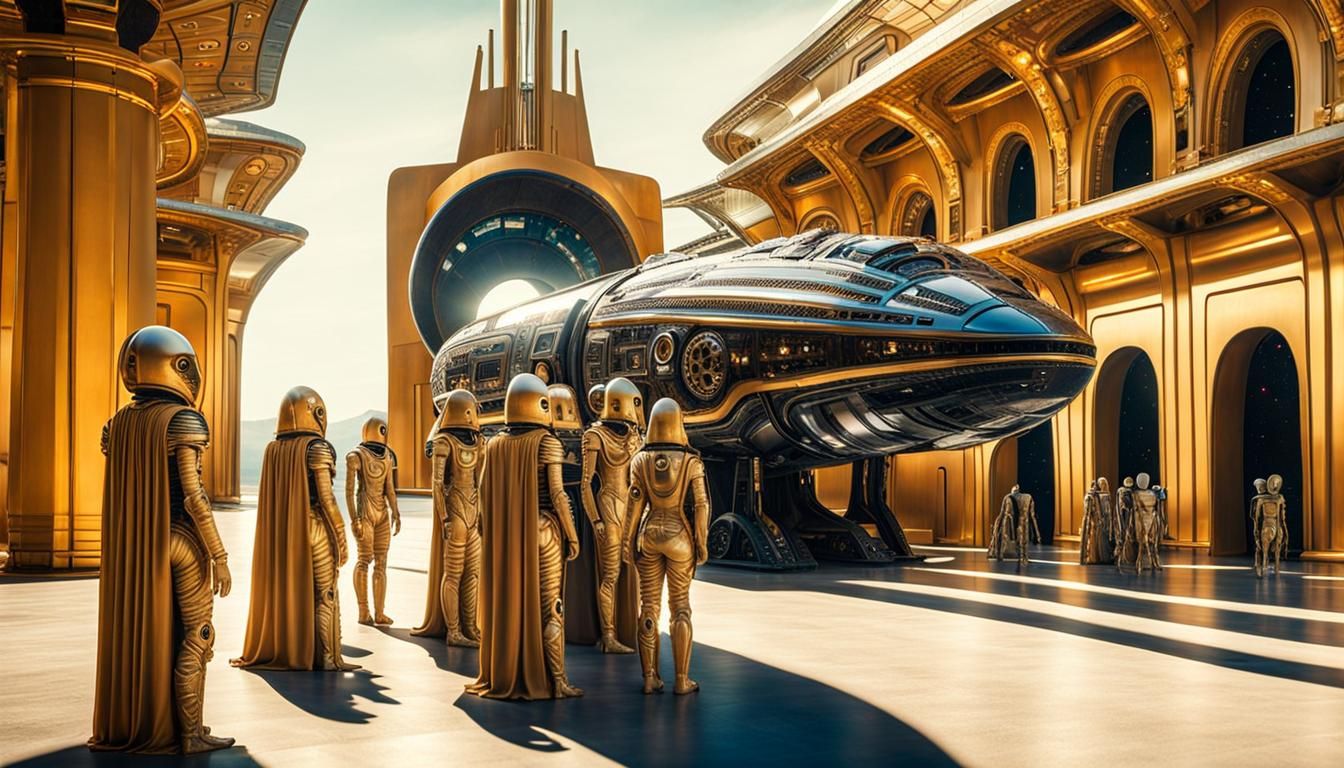 Sci-Fi Aliens and Interdimensional Spacecraft