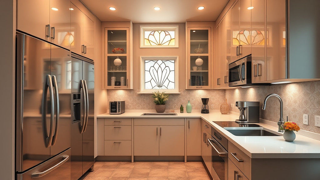 Futuristic American Kitchen in Photorealistic Detail