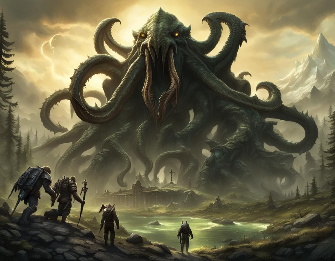 Lovecraftian Monster Mashup: A Video Game Fusion
