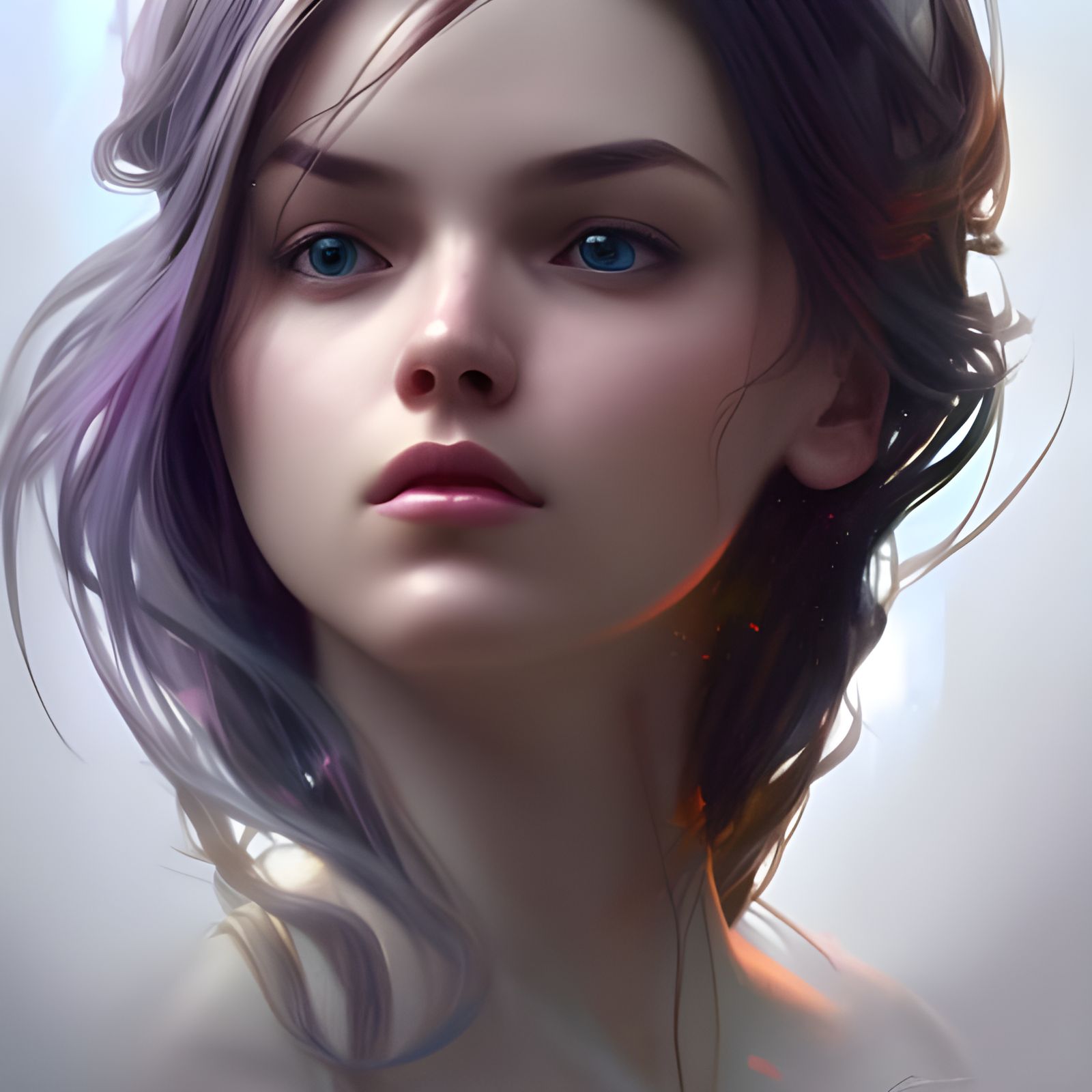 Hyperdetailed Video Game Character Portrait in Unreal Engine...