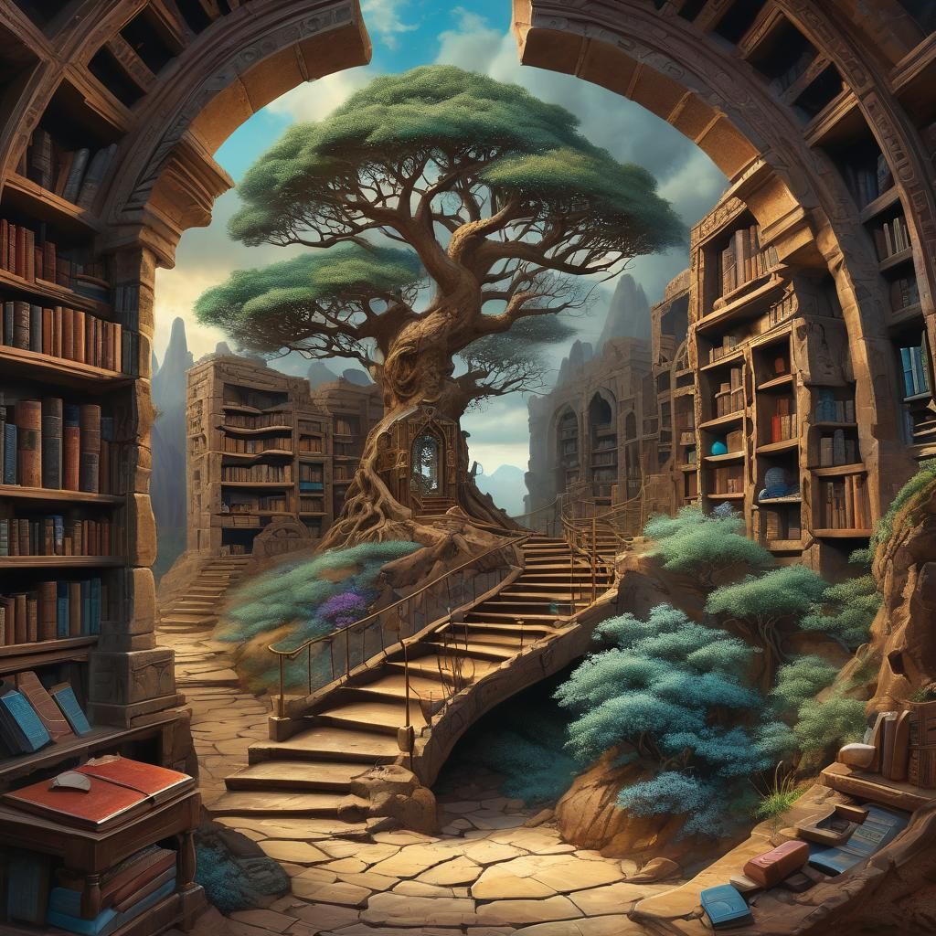 Surreal Dream Chamber Stargate Concept Art