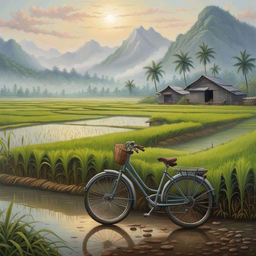 a bicycle