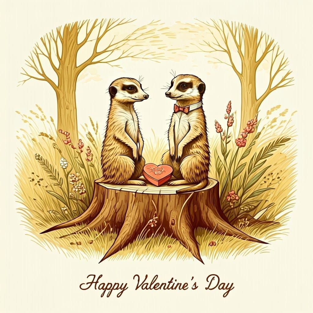 Meerkat Valentine