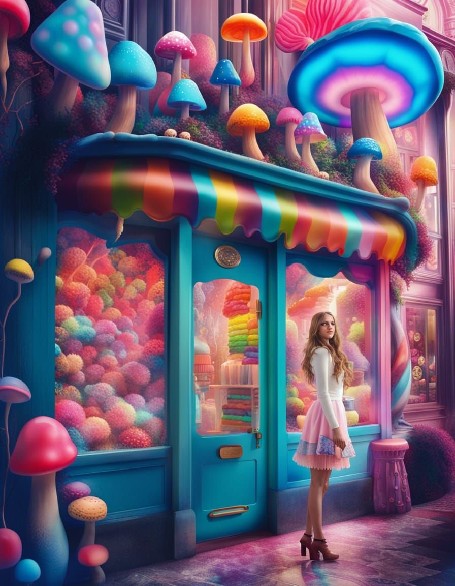 Candy Shop Portal to Trippy Candyland