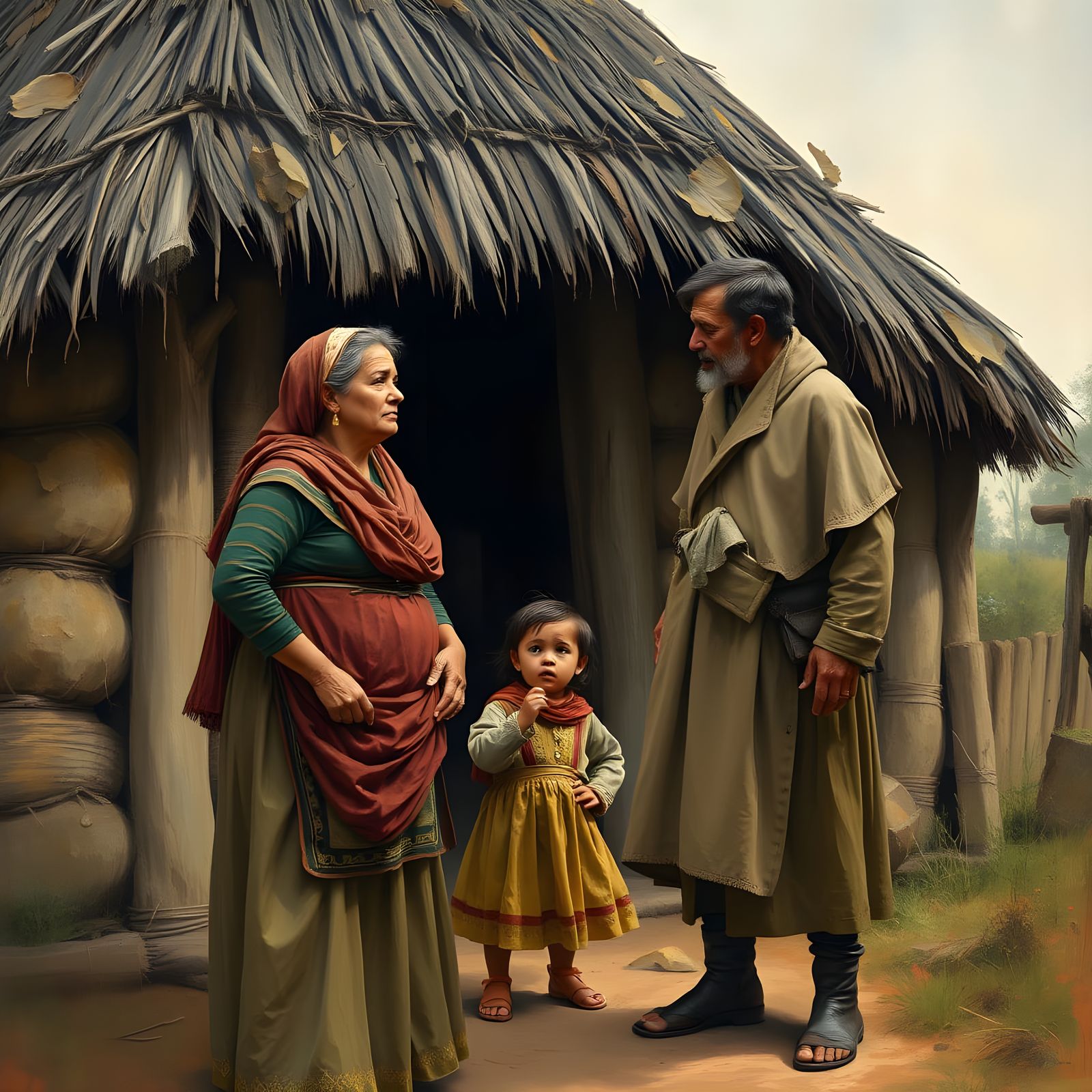 Family Argument in Buttervil Village