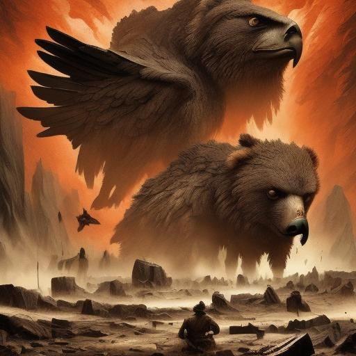 Eagle and Bear: Primitivist Vision of Nuclear Fear