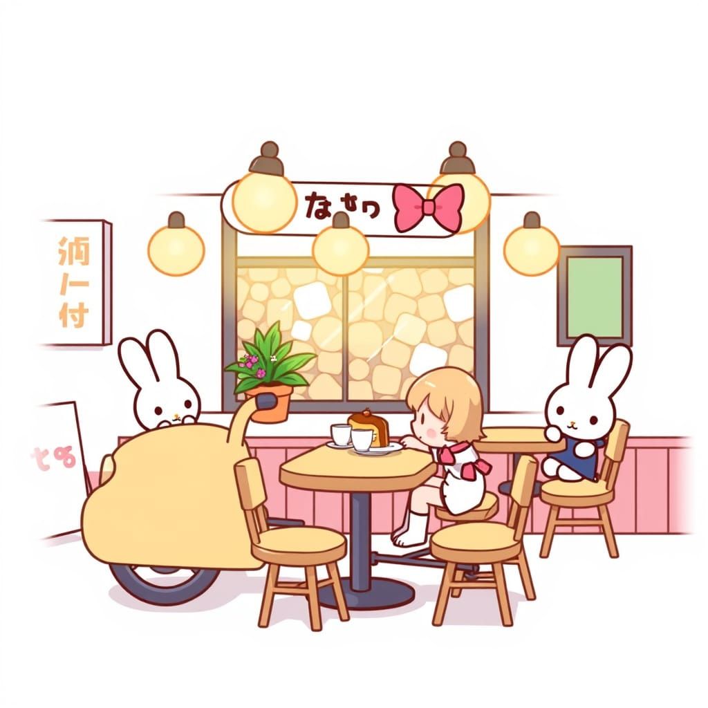 Miffy Bunny Otome Road Cafe