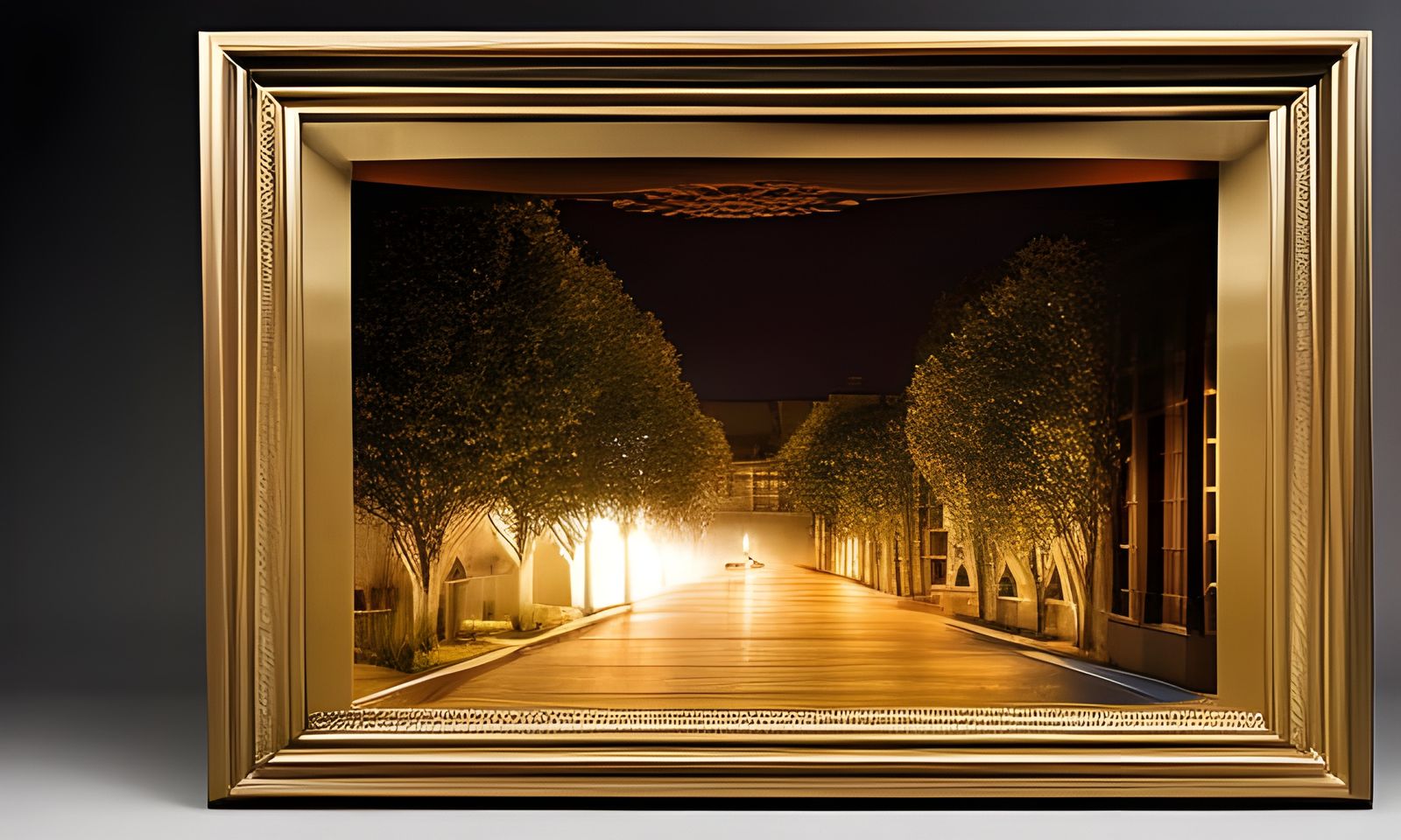 Clockwork House: A Fantastical Matte Painting