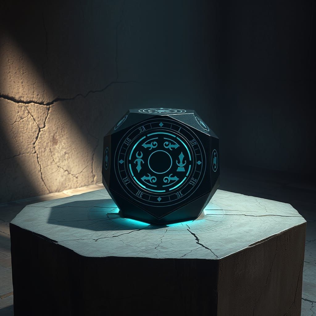 Ancient Sith Holocron in Ruined Korriban Temple