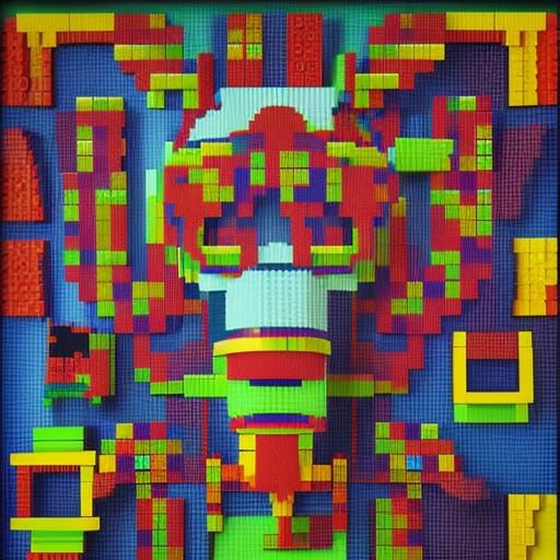 Retroflex Lego Hypergraph Sausage, Contemporary Art