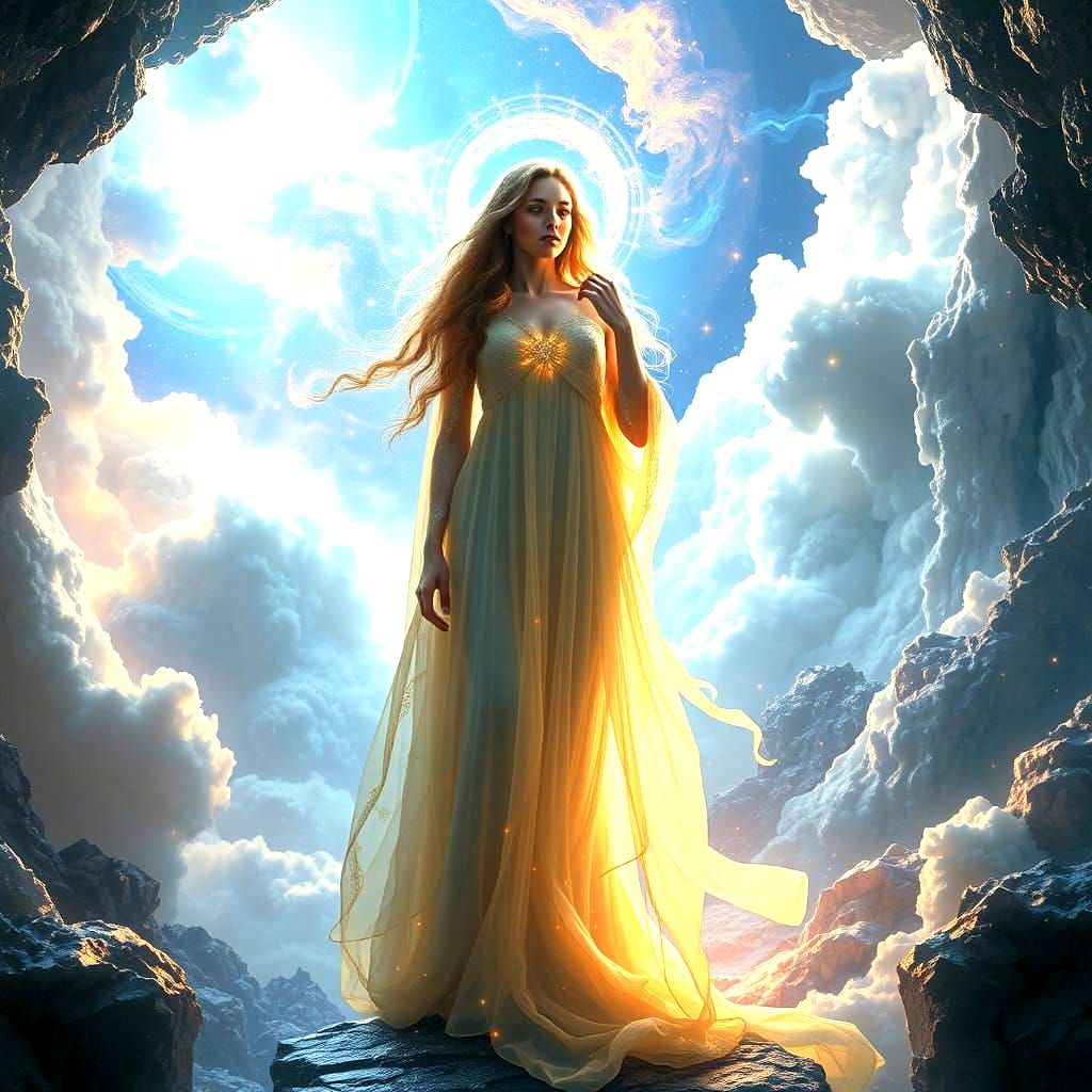 Ethereal Beauty in a Realm Beyond Skin