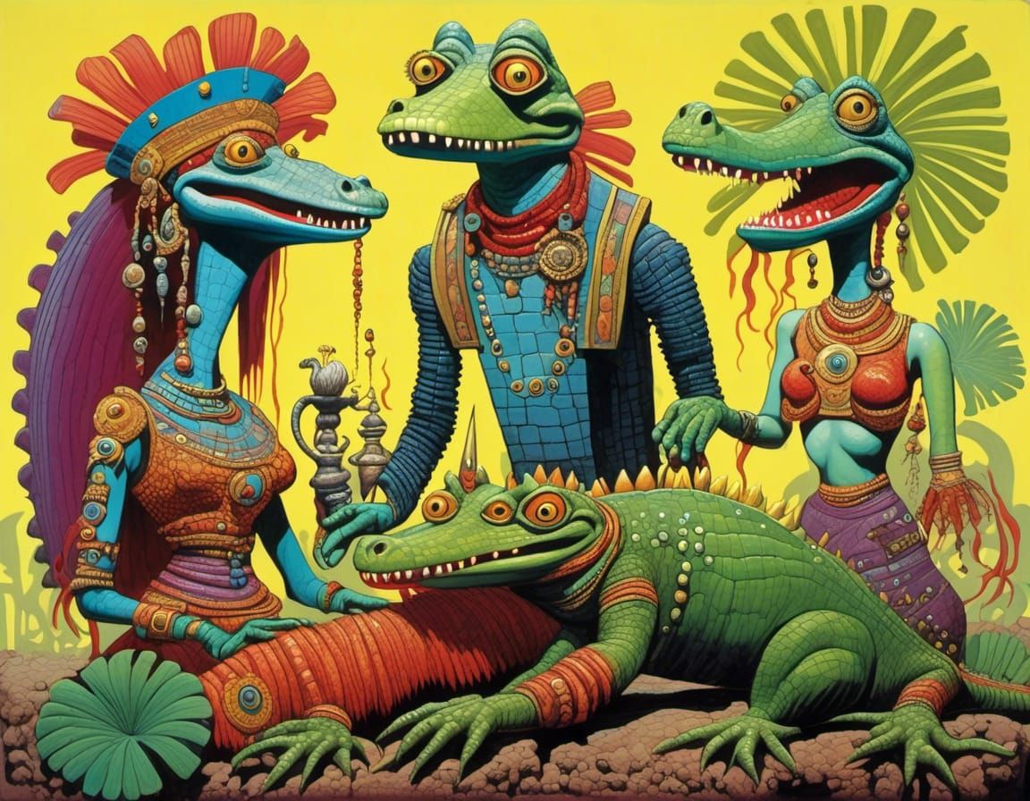 CrocoKing & the Crocogirls !