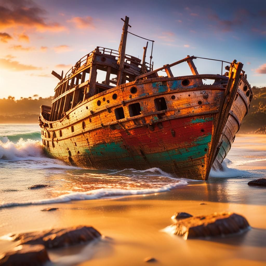 Island Shipwreck