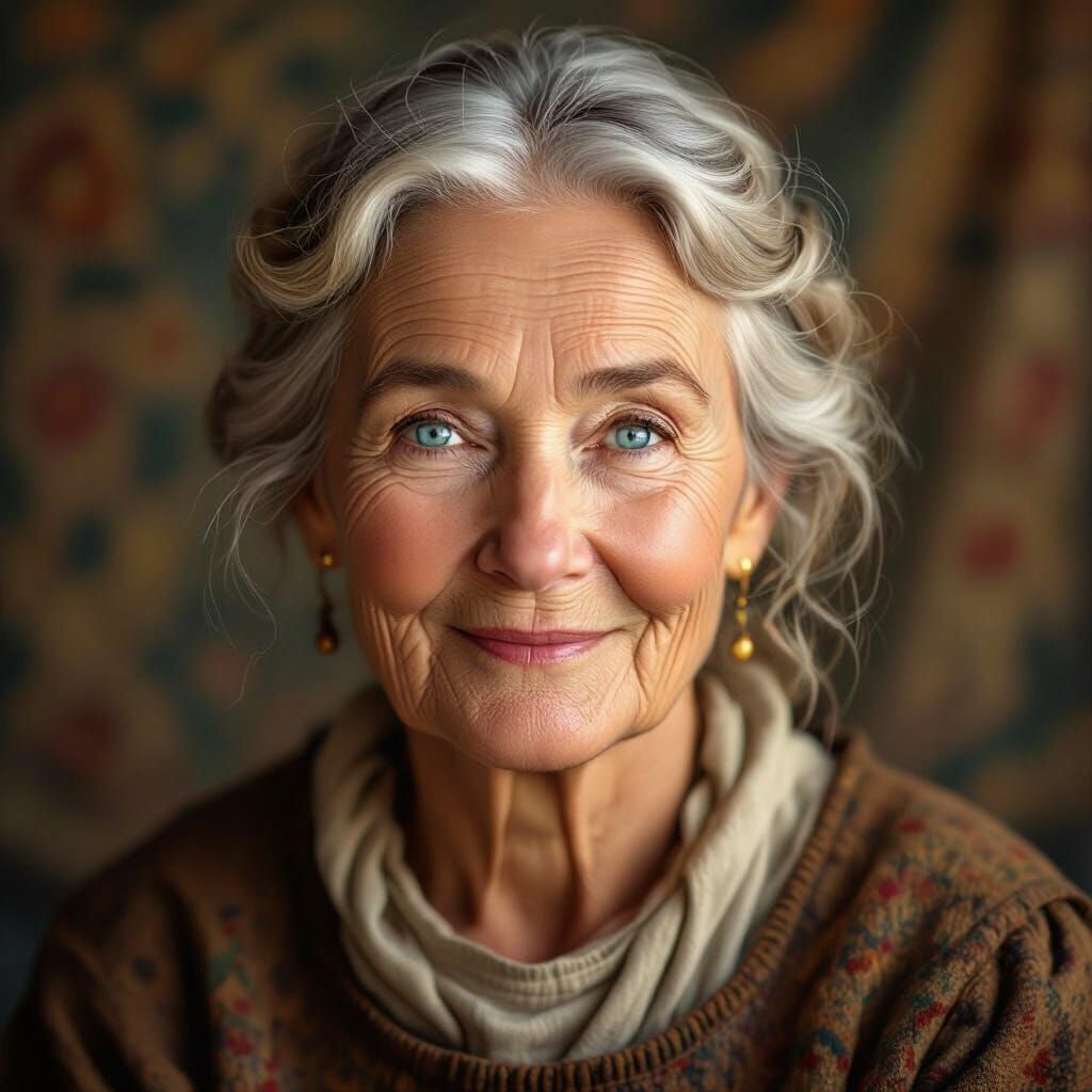 Renaissance Portrait of a Wise Woman