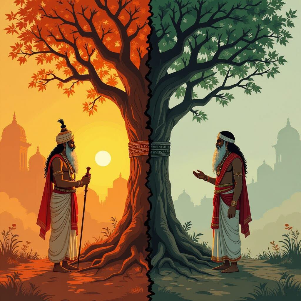 Zoroastrian and Vedic Roots in Symbolic Art