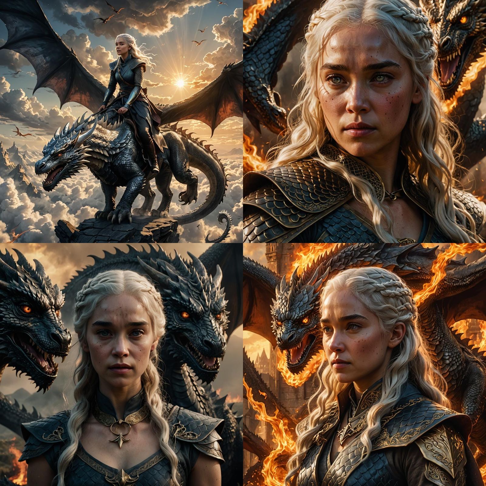 Daenerys Targaryen: AI Generated Portrait