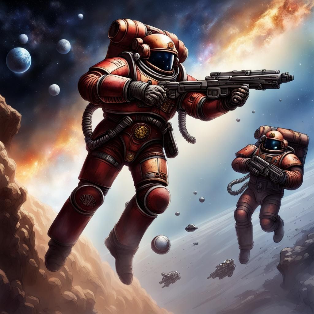 Space Marines Leap into Galactic Abyss