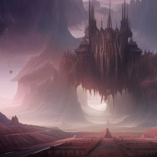 Truth and Freedom: Detailed Matte Painting