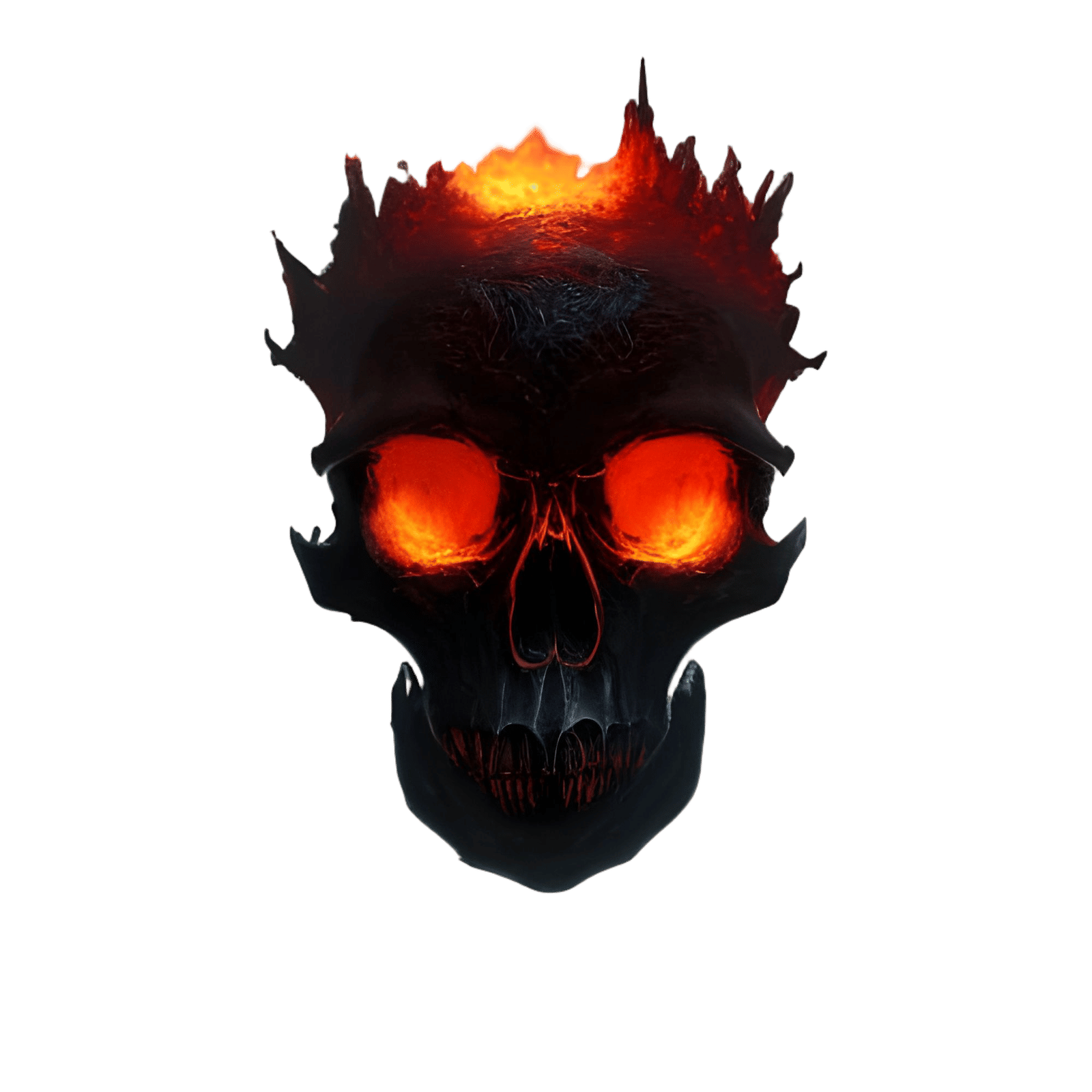 Burning Skull