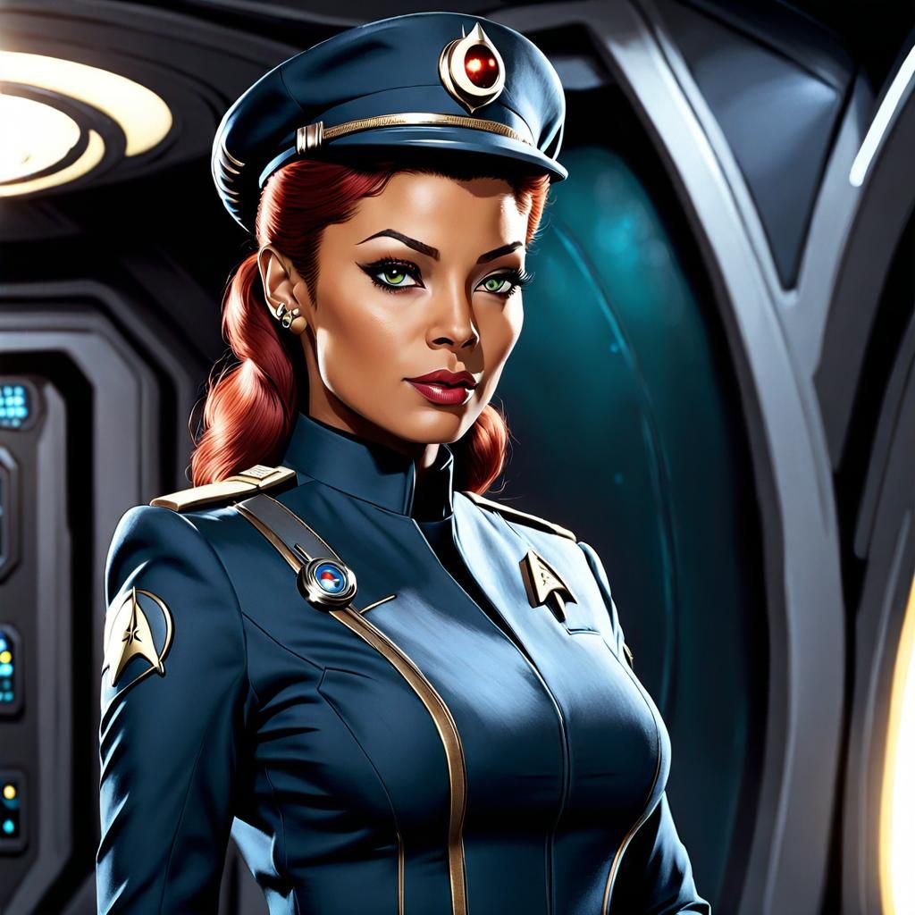 Doctor T'Ana: Feline Starfleet Officer Reimagined