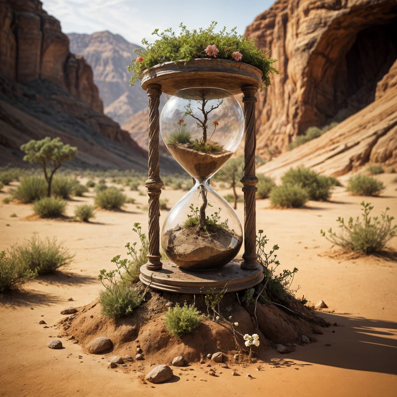 Hourglass Forest: Time as Creator in a Desert Landscape