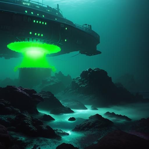 Miskatonic Submarine in Lovecraftian Undersea Exploration