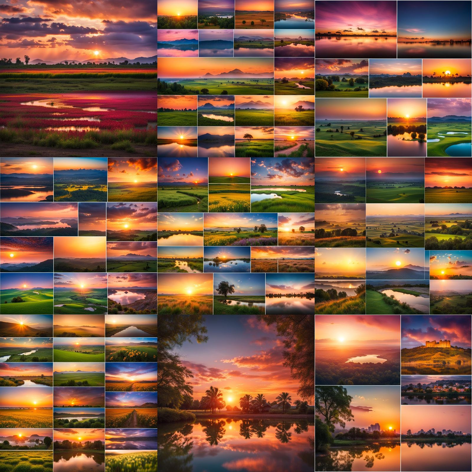 Stunning Sunset and Night Landscapes Around the World