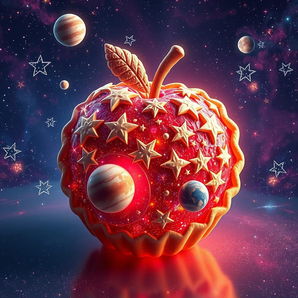 Cosmic Apple Pie of Stars and Galaxies